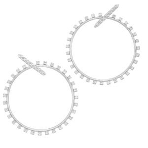 Kendra Scott silver earrings
